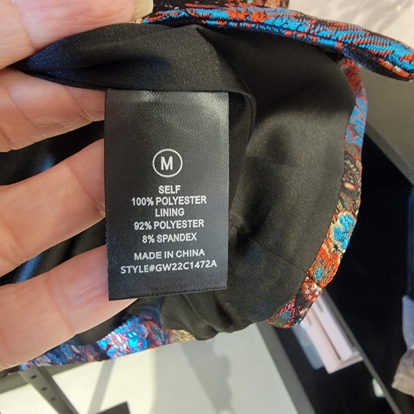 NOVALUXE Metallic Floral Blazer - Picture 4 of 6